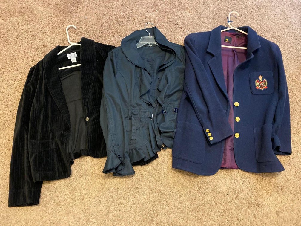 Mixed Lot of Blazers