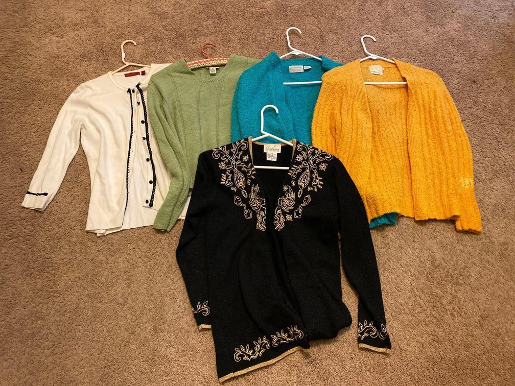 Mixed Lot of Cardigans and Sweaters