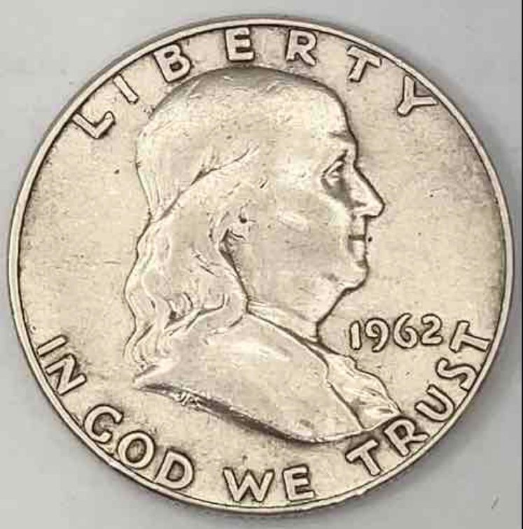 1962D  Benjamin Franklin Genuine US Currency