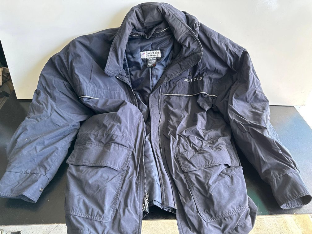 United Airlines by Brookhurst Jacket Size M 
