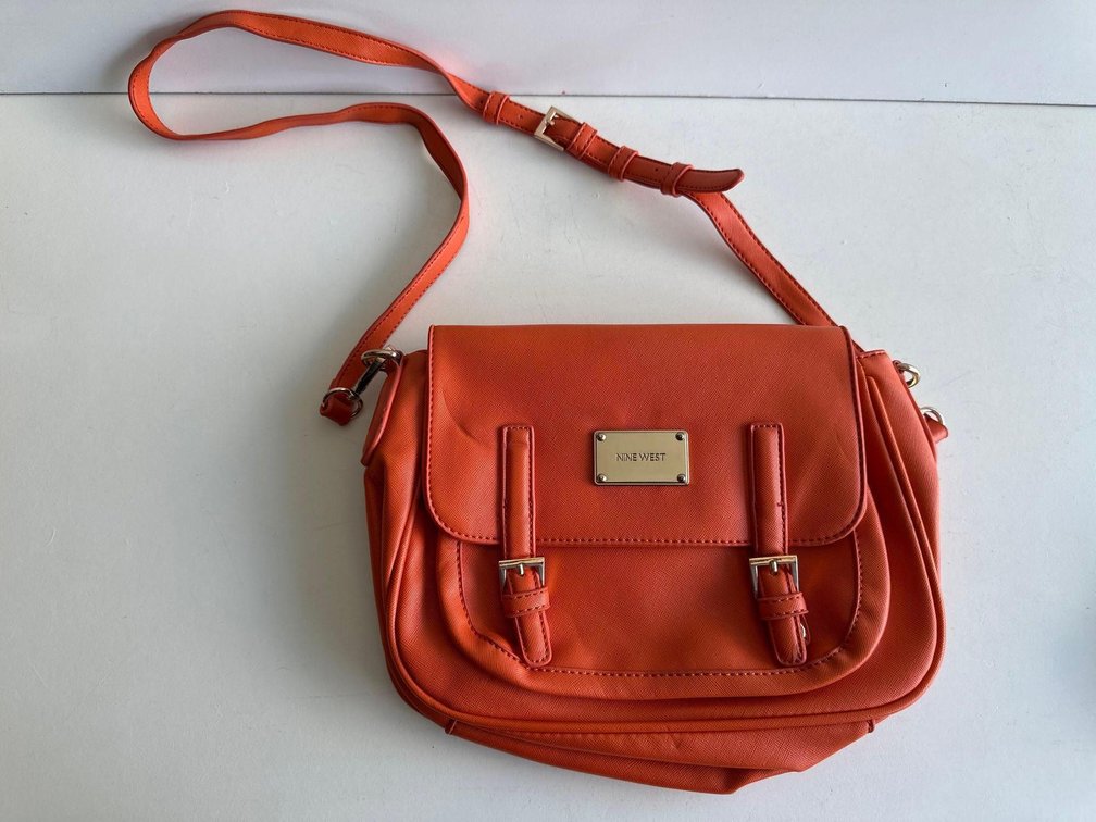 Nine West Orange Purse 