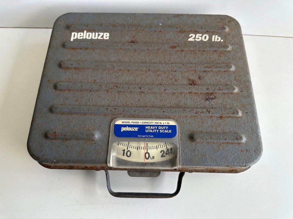 Pelouze Model P250S 250 Capacity Heavy Duty Utility Scale 