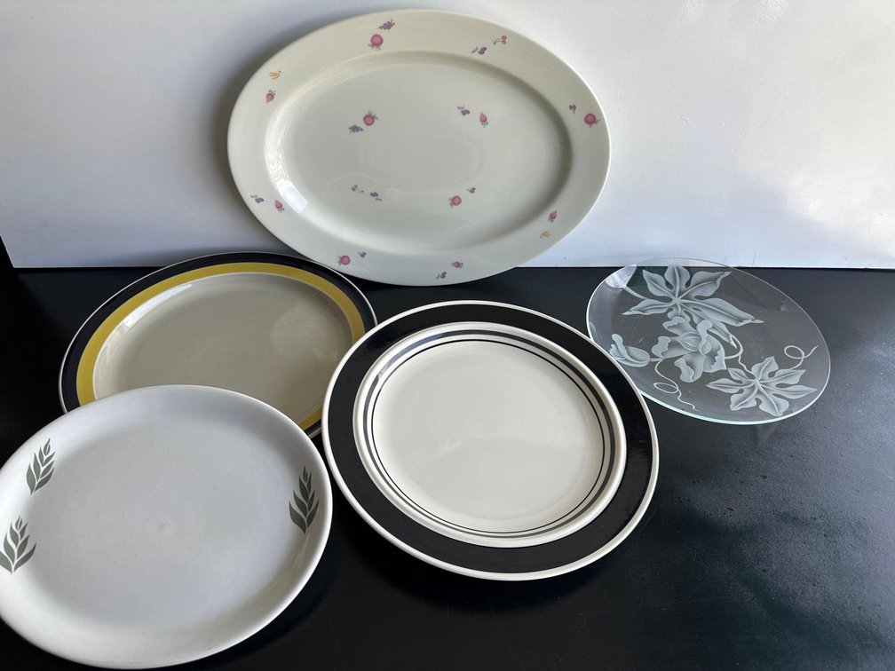 Mixed Lot of Dishware and Platters 