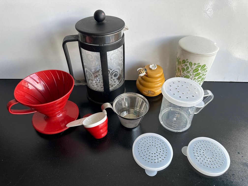 French Press and Other Coffee Items 