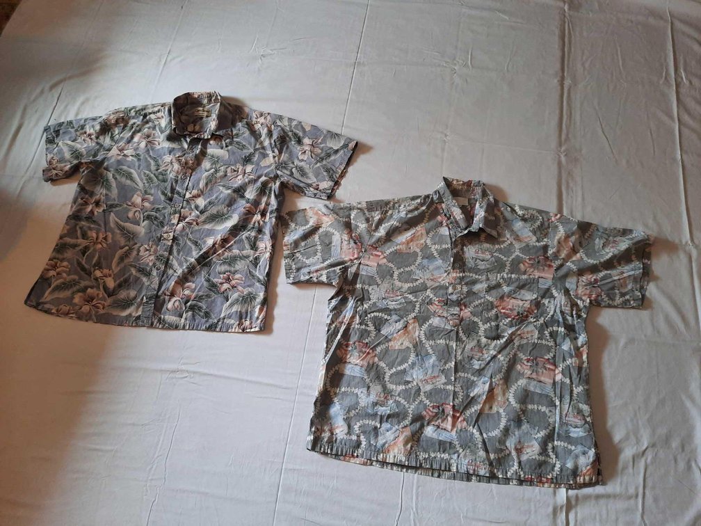 XLARGE Aloha Shirt and Pullover 