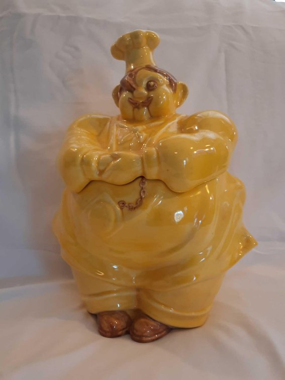Vintage Red Wing Chef Pierre Cookie Jar