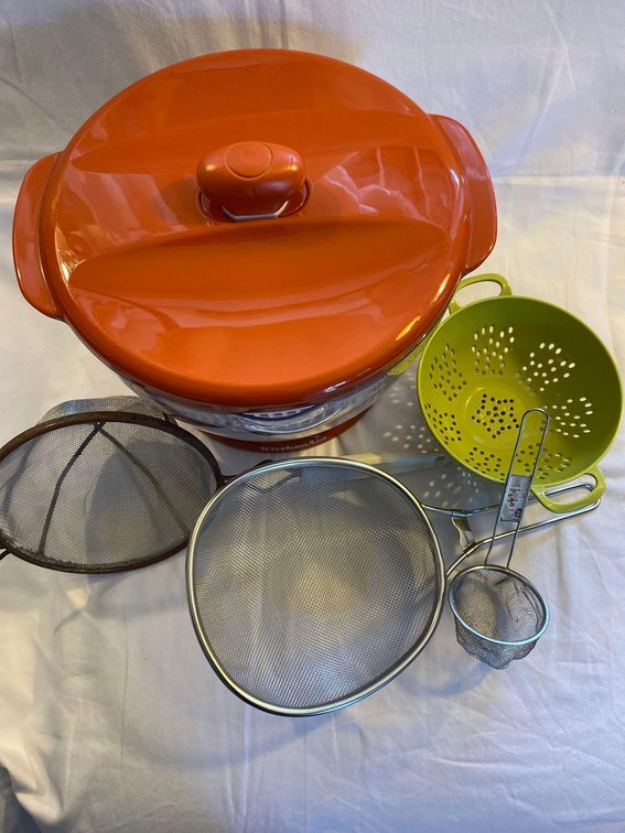 Salad Spinner, Mini Colander, Strainers 