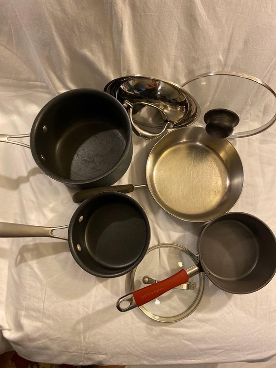 Pots, Pan and Lids