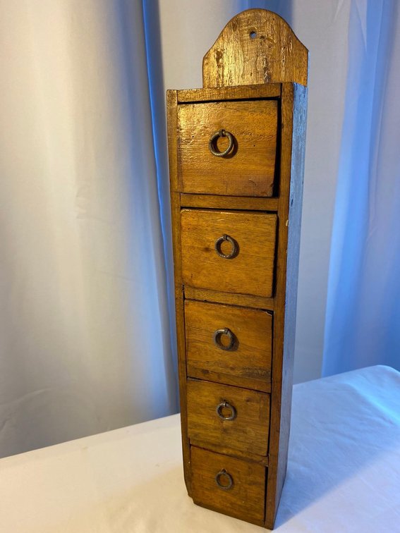 5-Drawer Apothecary Cabinet - Wall or Counter