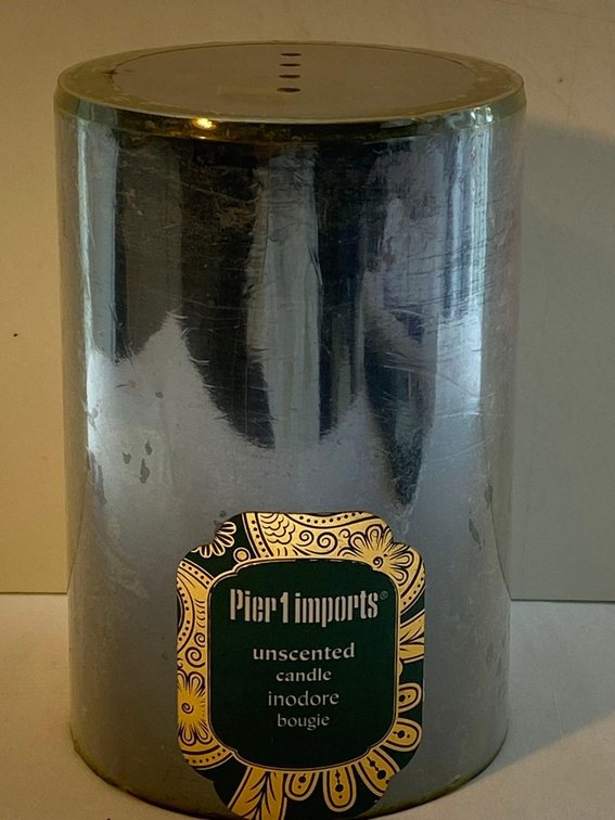 6’ x4” pier 1 Unscented Candle
