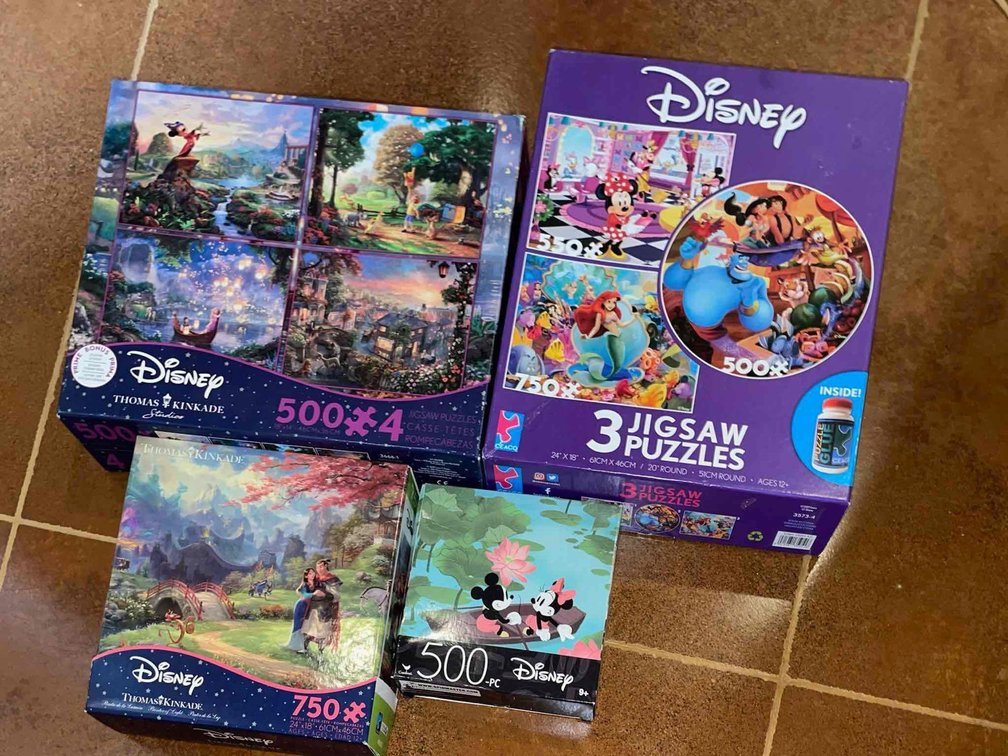 9 Disney Puzzles 
