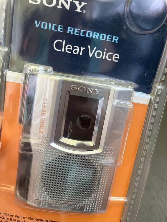 Sealed SONY Cassette Voice Recorder