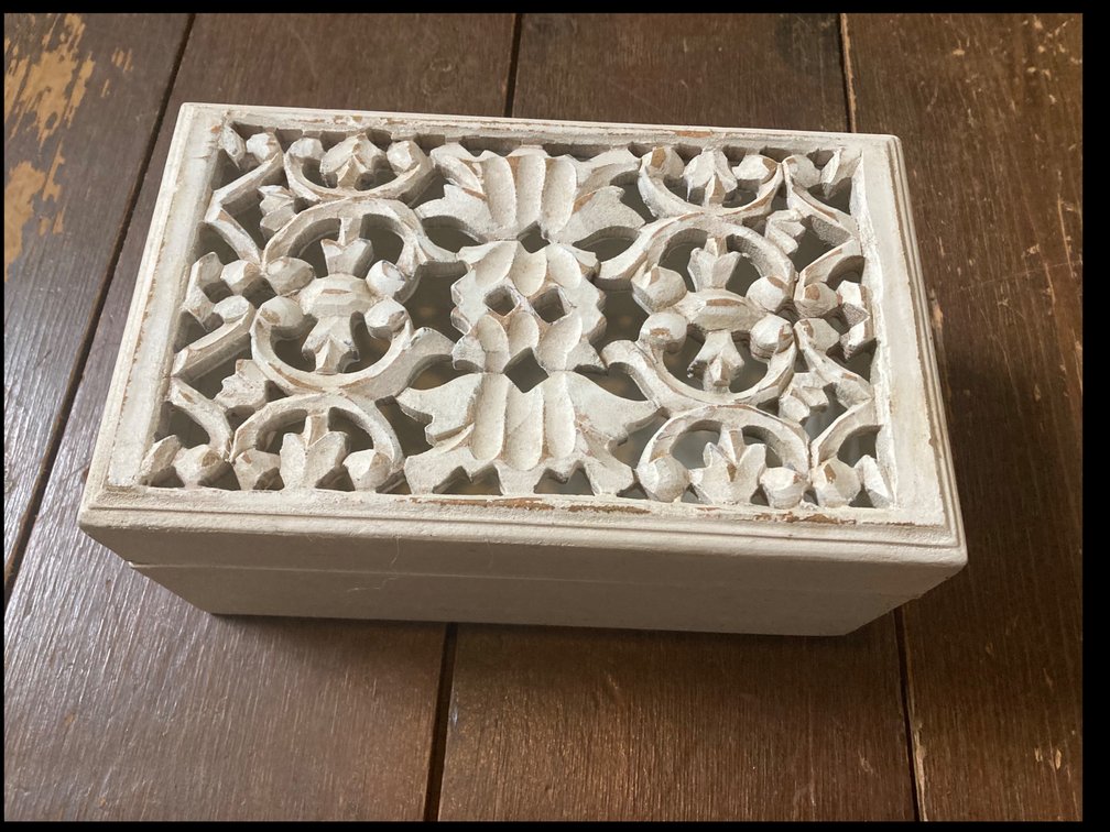 Cute Wood White Box