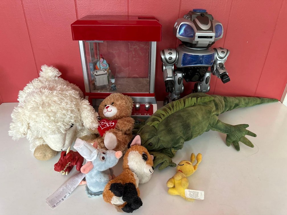 Mixed Lot of Kids Toys and Stuff Animals