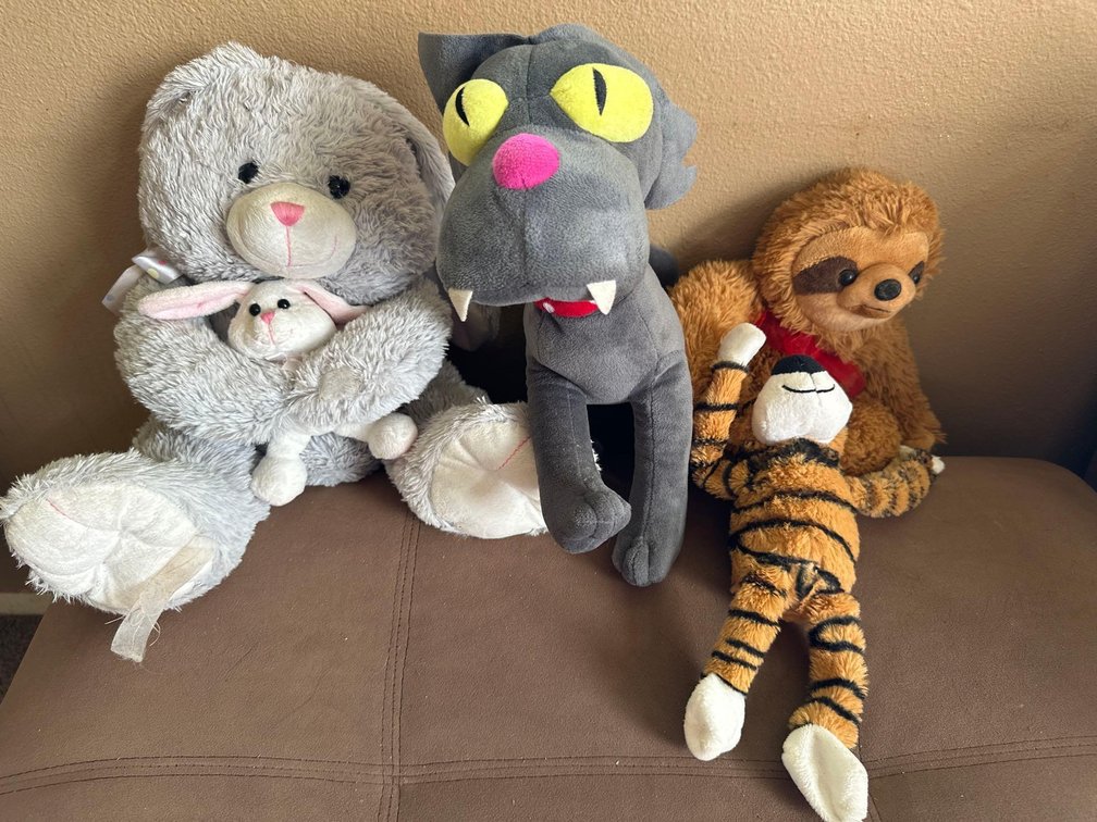 Mixed Stuffed Animals 
