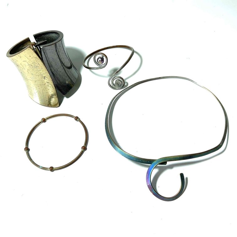 Mixed Lot of Different Metal Bracelets