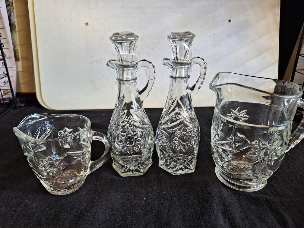 Cut Glass Set