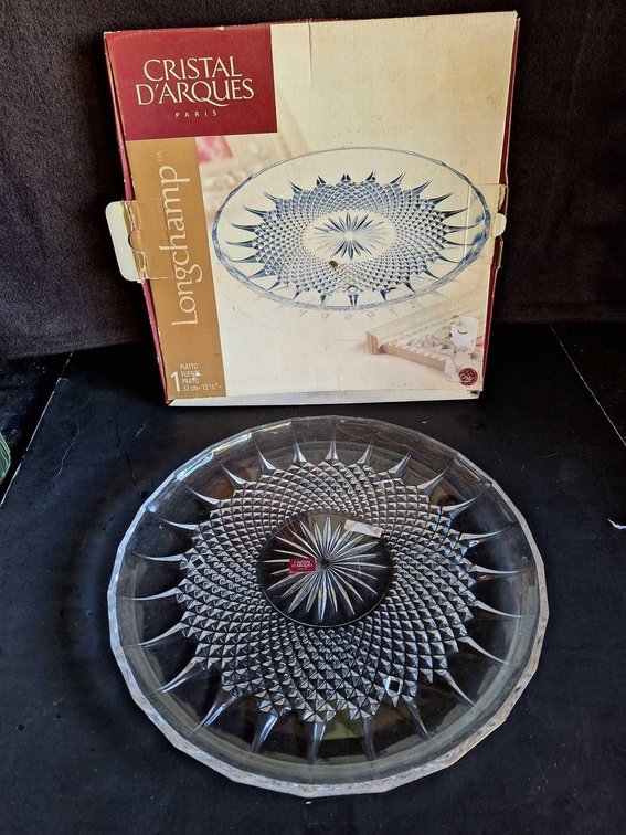 Crystal Serving Platter