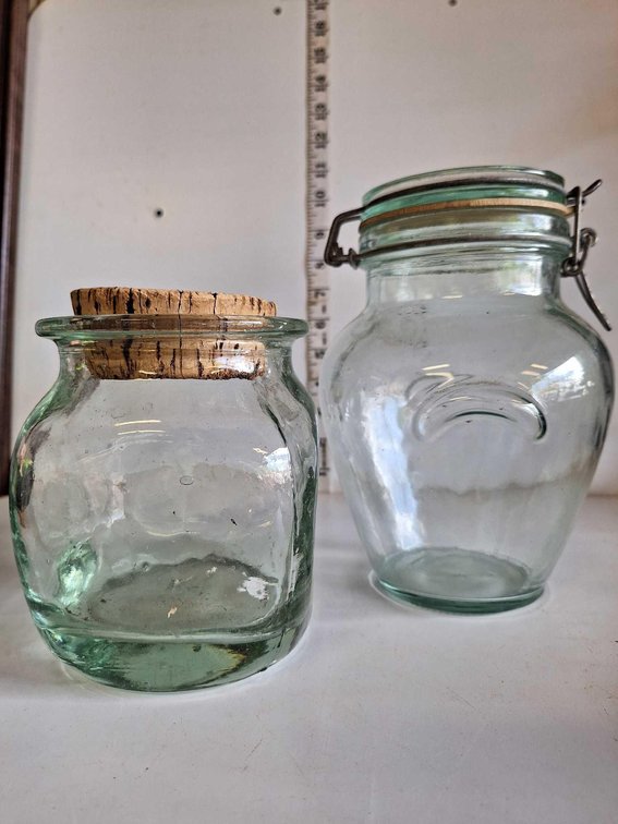 Vintage Glass Jars
