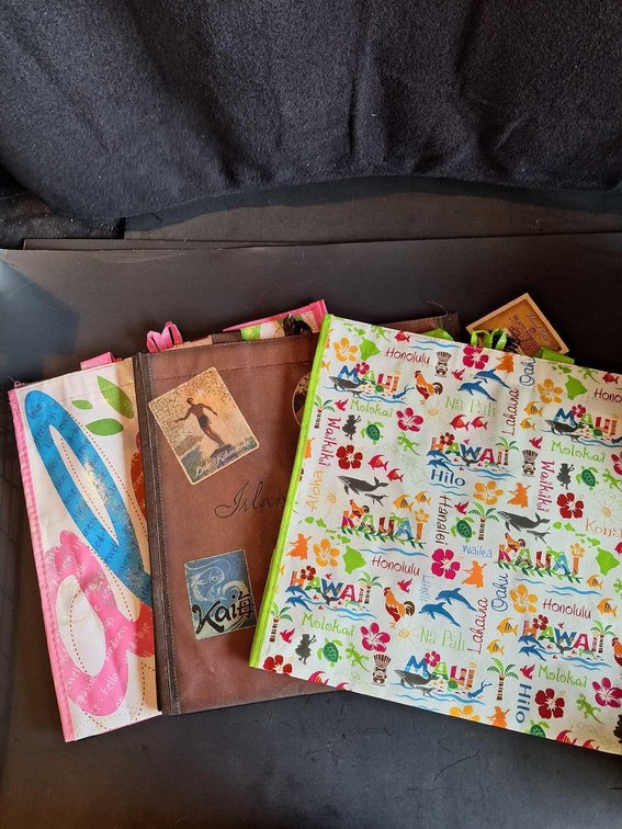 Reusable Island Heratage Totes