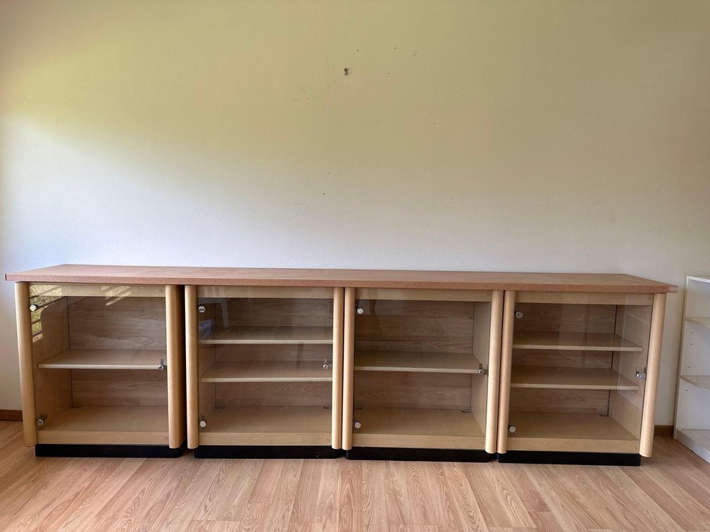 10' Wood Cabinet Bar