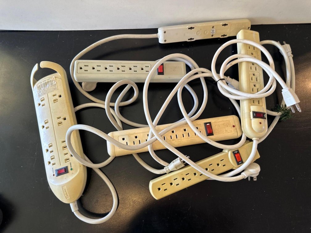 Mixed Lot of Various Power Strips