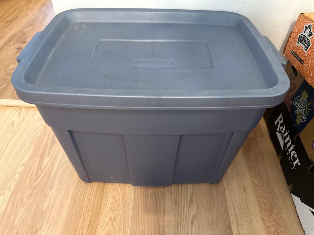 Gray Tote Box