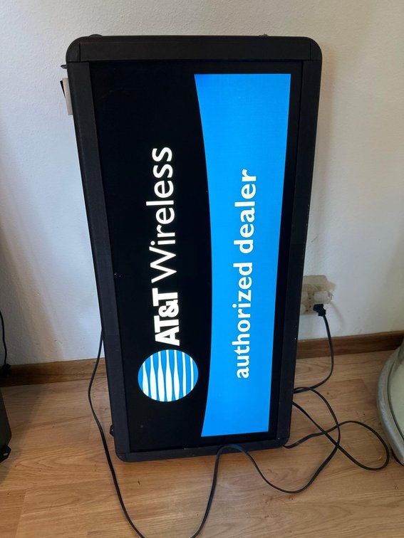 AT&T Light Up Sign