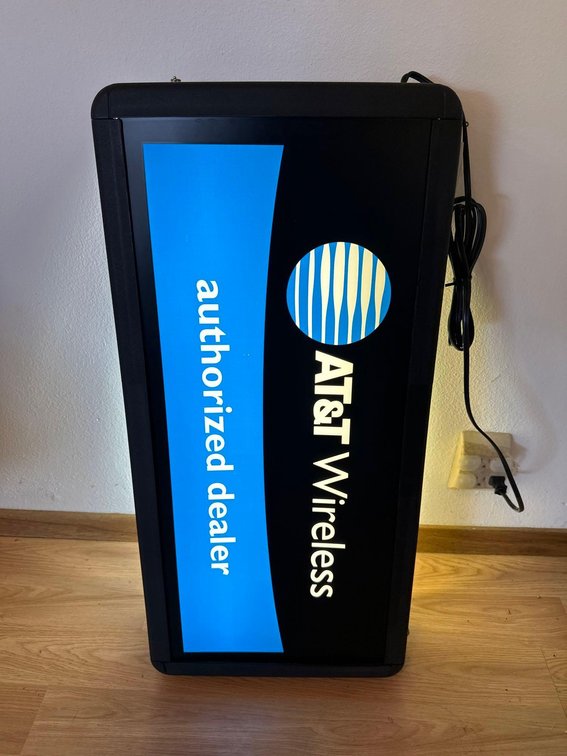AT&T Light Up Sign