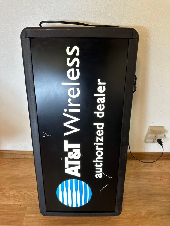 AT&T Light Up Sign