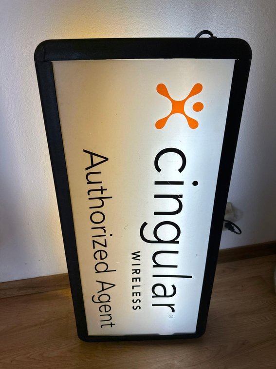 Cingular Light Up Sign