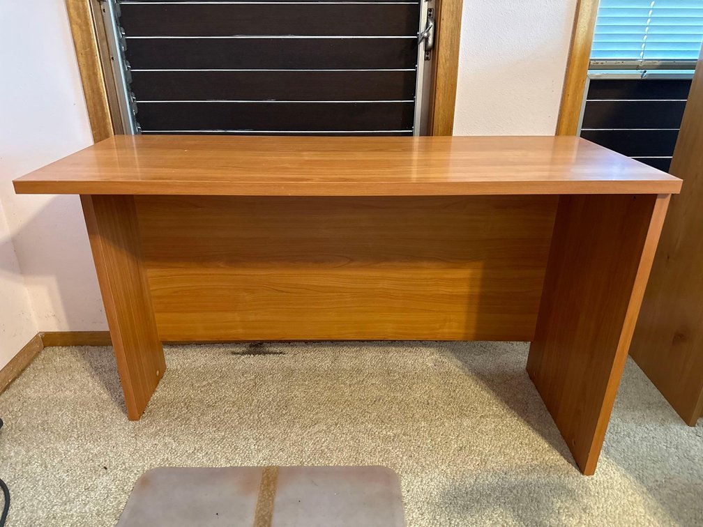 47.5"L x 17.75"W x 29"H Laminate Wood Office Add-On Desk