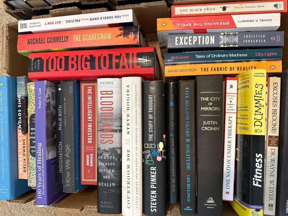 Mixed Lot of Various Genre Books