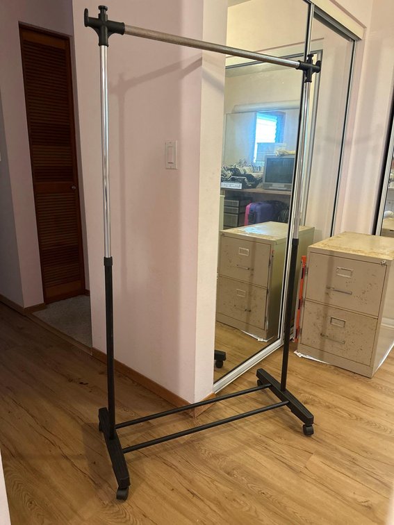 Lightweight Collapsible Clothing Rack