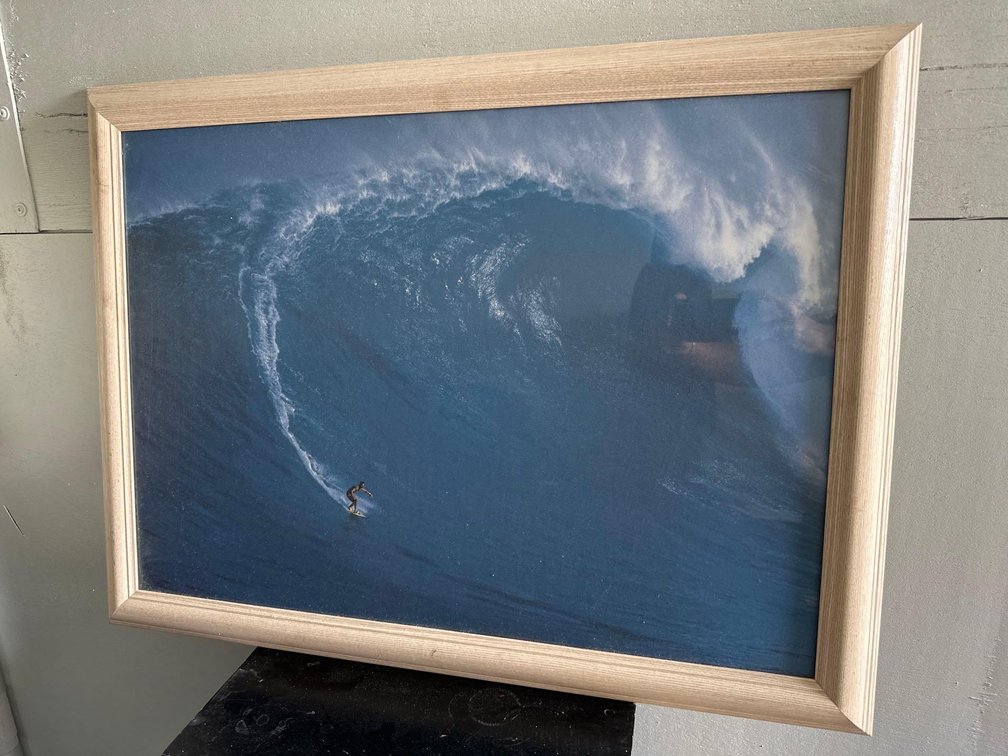Framed Surf Print 