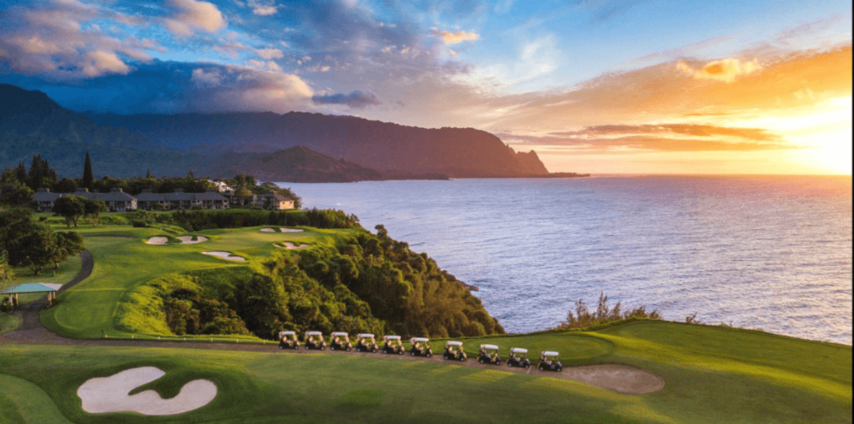 Two Nights in a One Bedroom Condo at The Cliffs at Princeville & $100 Gift Certificate for Kalypso Island Bar and Grill