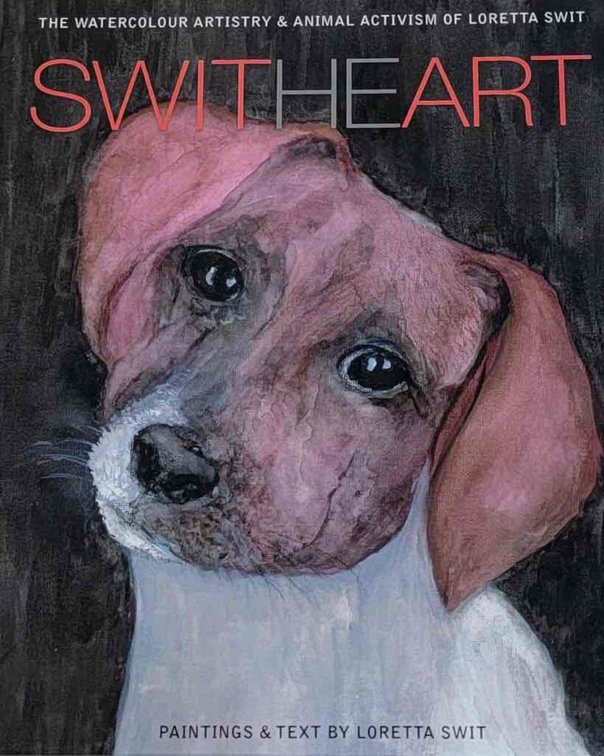 Loretta Swit Signed Copy of "Switheart" & Signed Print of an Original Loretta Swit Painting
