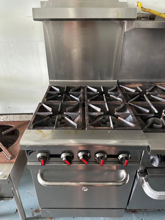 Restaurant Equipment Hawaii Four Burning Commercial Stove 