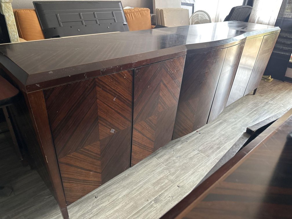 101" Extra Long Entertainment Cabinet 