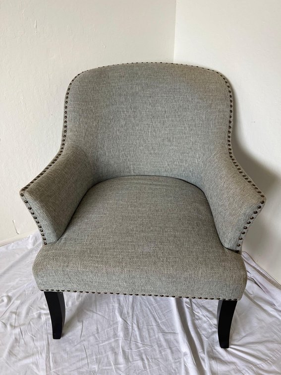 Pier 1 upholstered armchair 