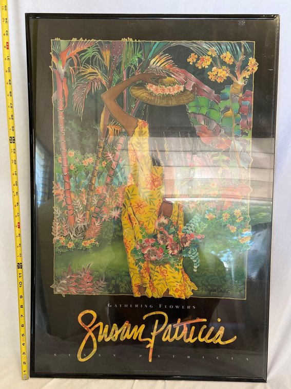 Large Tropical Art Print