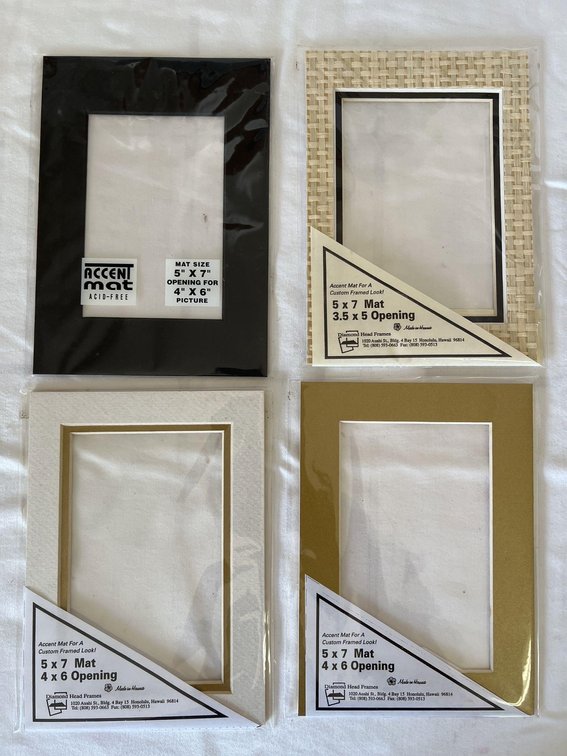 4 Photo Mats