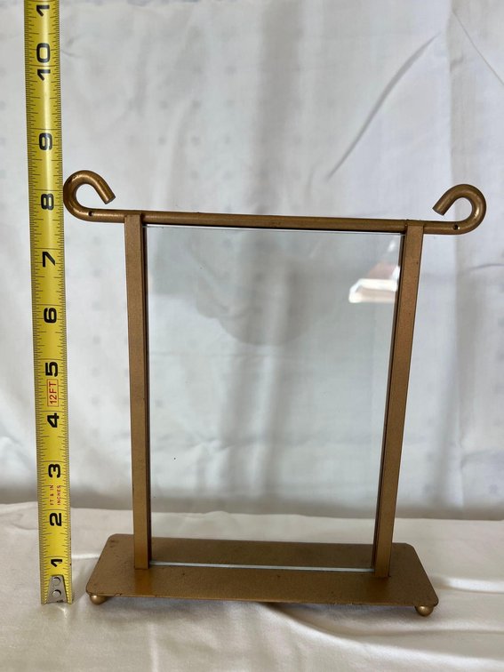 Brass and Glass Frame