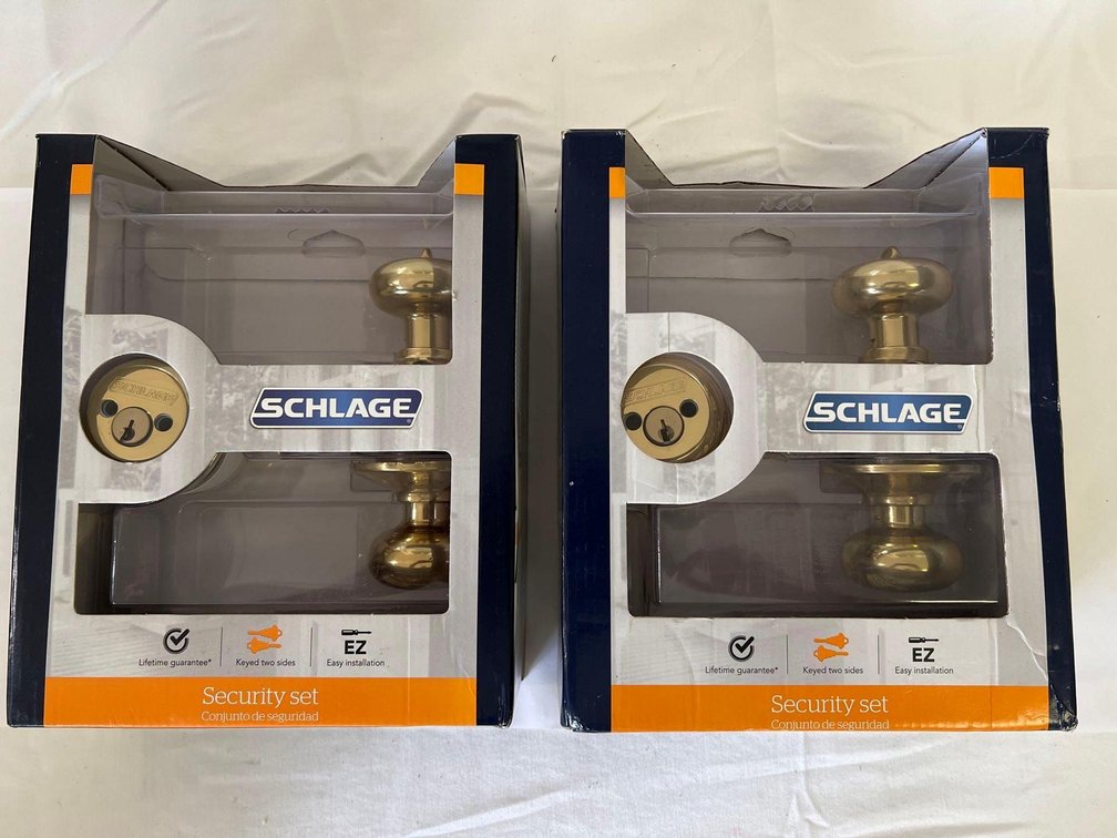(X's2) Schlage Security Sets 