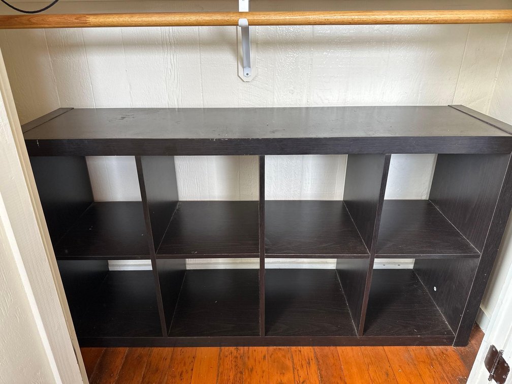 Laminate Eight Cube Storage Shelf