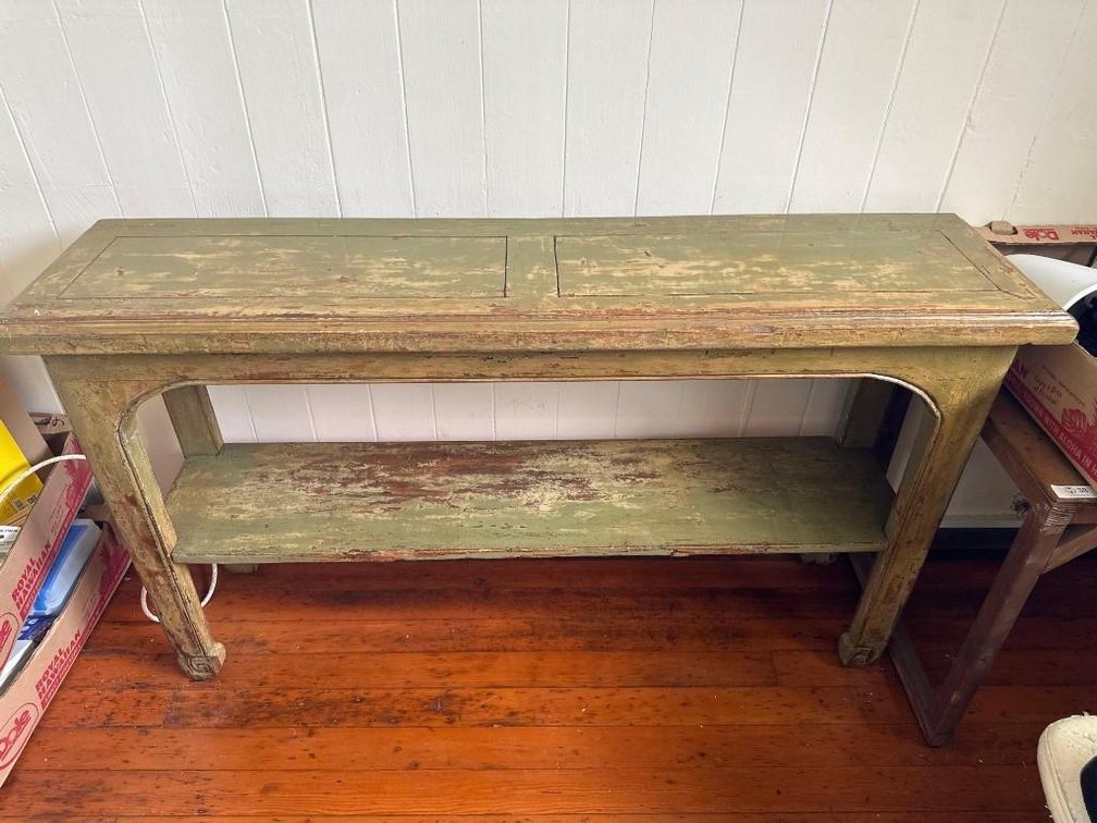 59" Rustic Console Table 