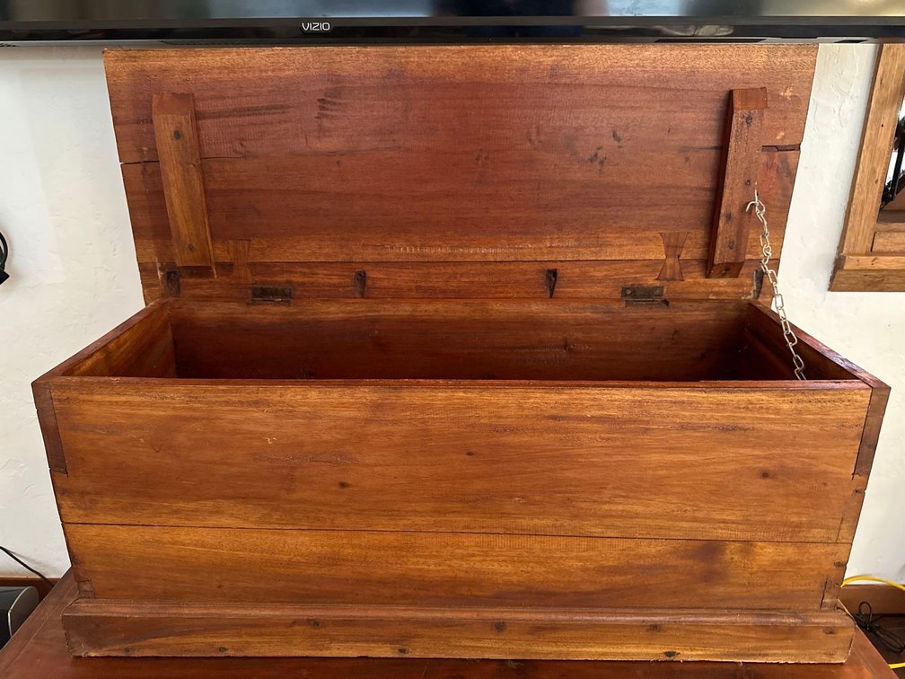 31" Long Solid Wood Hope Chest 