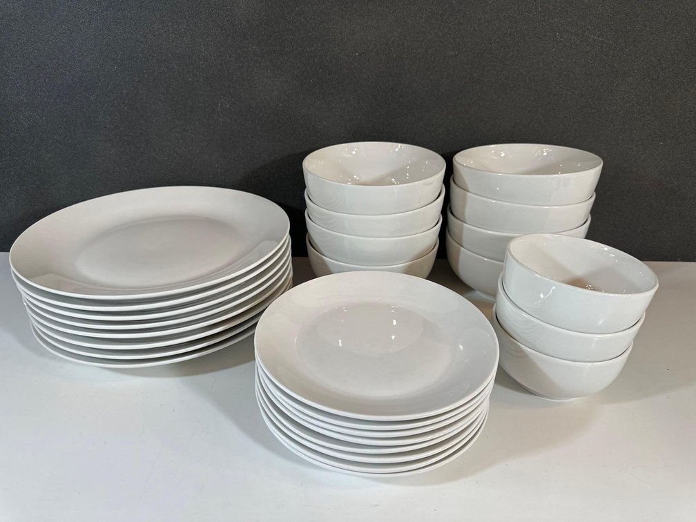 White Dishware Set 