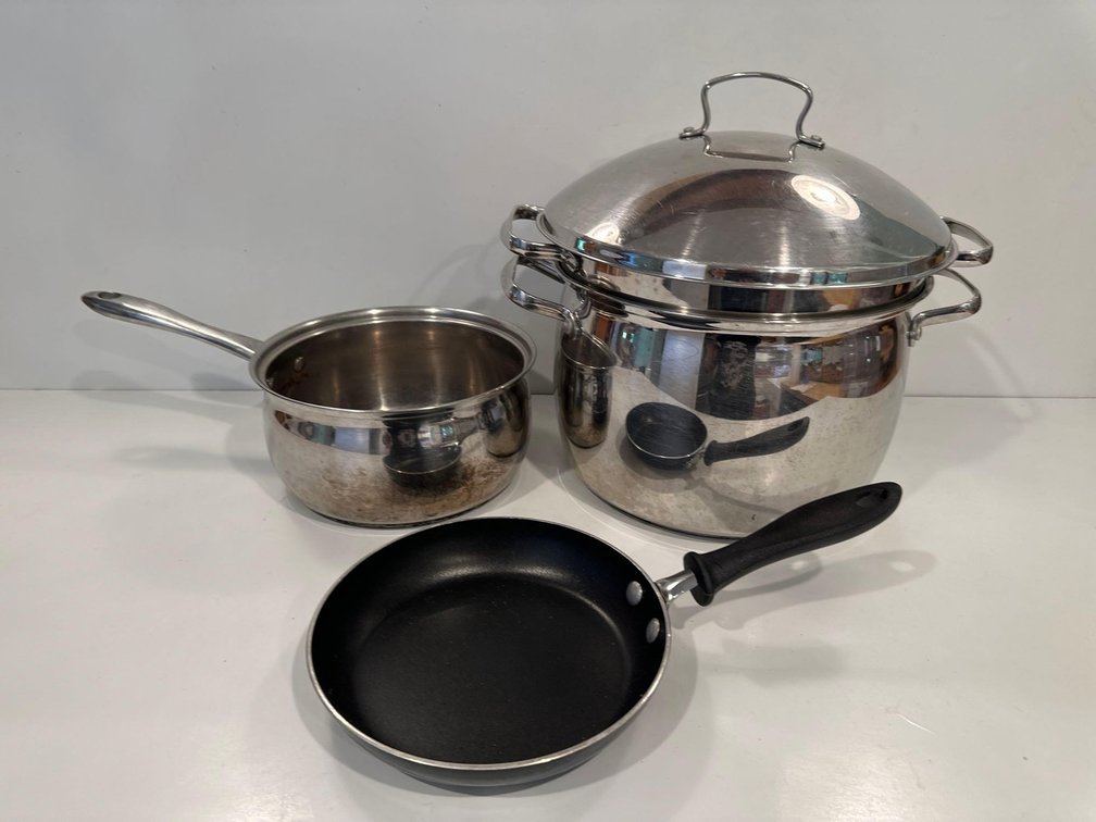 Two Pots and One Pan 