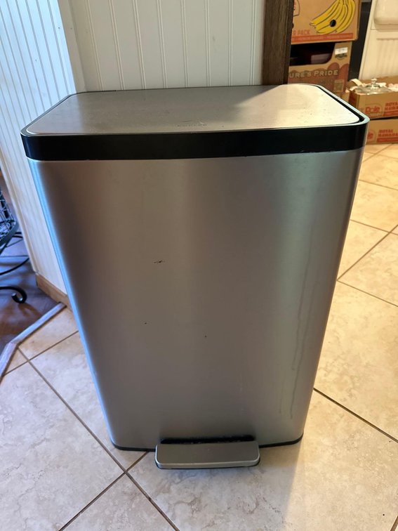 Kohler Step to Open Kitchen Trashcan 